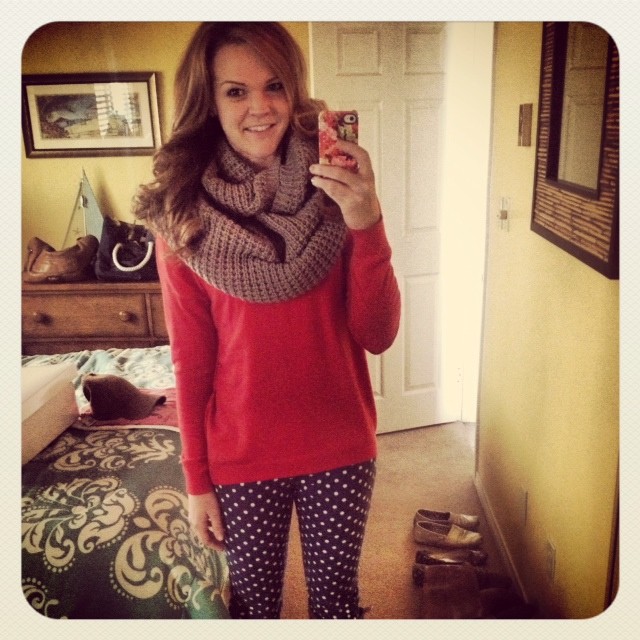 cozy on christmas (daily outfit: 12/25/12).