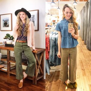 everlane vs. madewell || wide-leg cropped pants